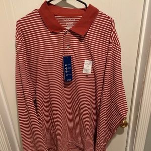 Saddlebred Flex Men’s long sleeve Polo XXL